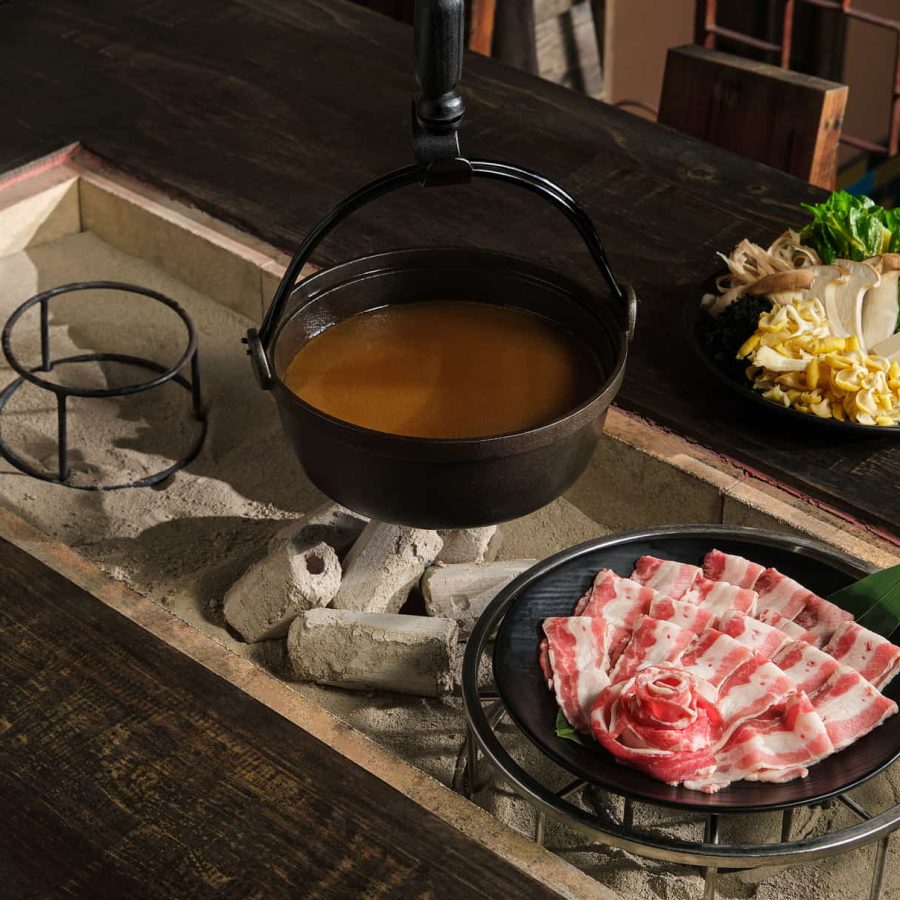 Lẩu Thịt Ba Rọi Bò Nước Súp Gobo_2